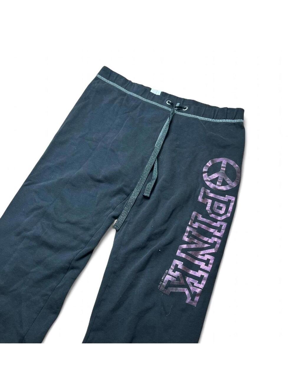 y2k vs pink sweat pants